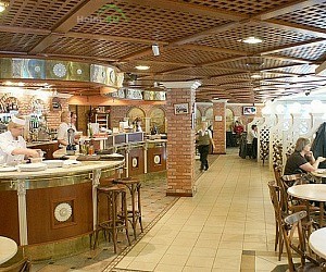 Ресторан Benvenuti в аэропорту Домодедово в зоне вылета