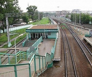 Железнодорожная станция Фили на метро Фили