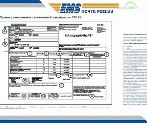 Центр отправки экспресс-почты EMS Почта России на улице Военных Комиссаров