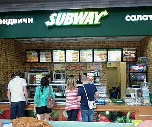 Ресторан Subway в ТЦ Метрополис