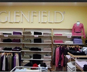 Сеть магазинов одежды GLENFIELD в ТЦ Глобал Сити