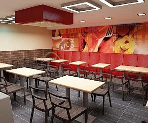 Ресторан быстрого питания KFC в ТЦ Петровский на Можайском шоссе