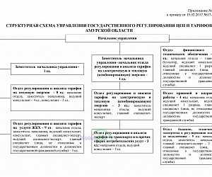 Управление государственного регулирования цен и тарифов Амурской области